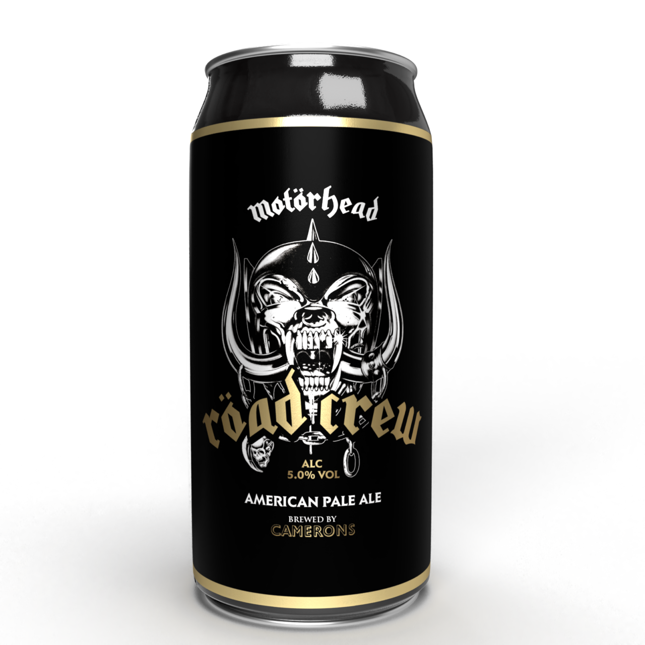 Motörhead Röad Crew Beer Can 5.0 440ml Camerons Brewery Store