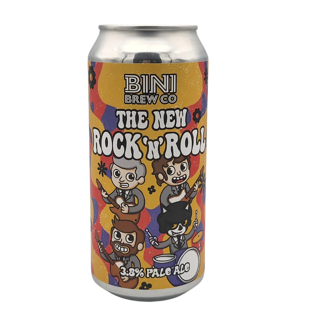 Bini Brew The New Rock ‘N’ Roll 3.8% 440ml