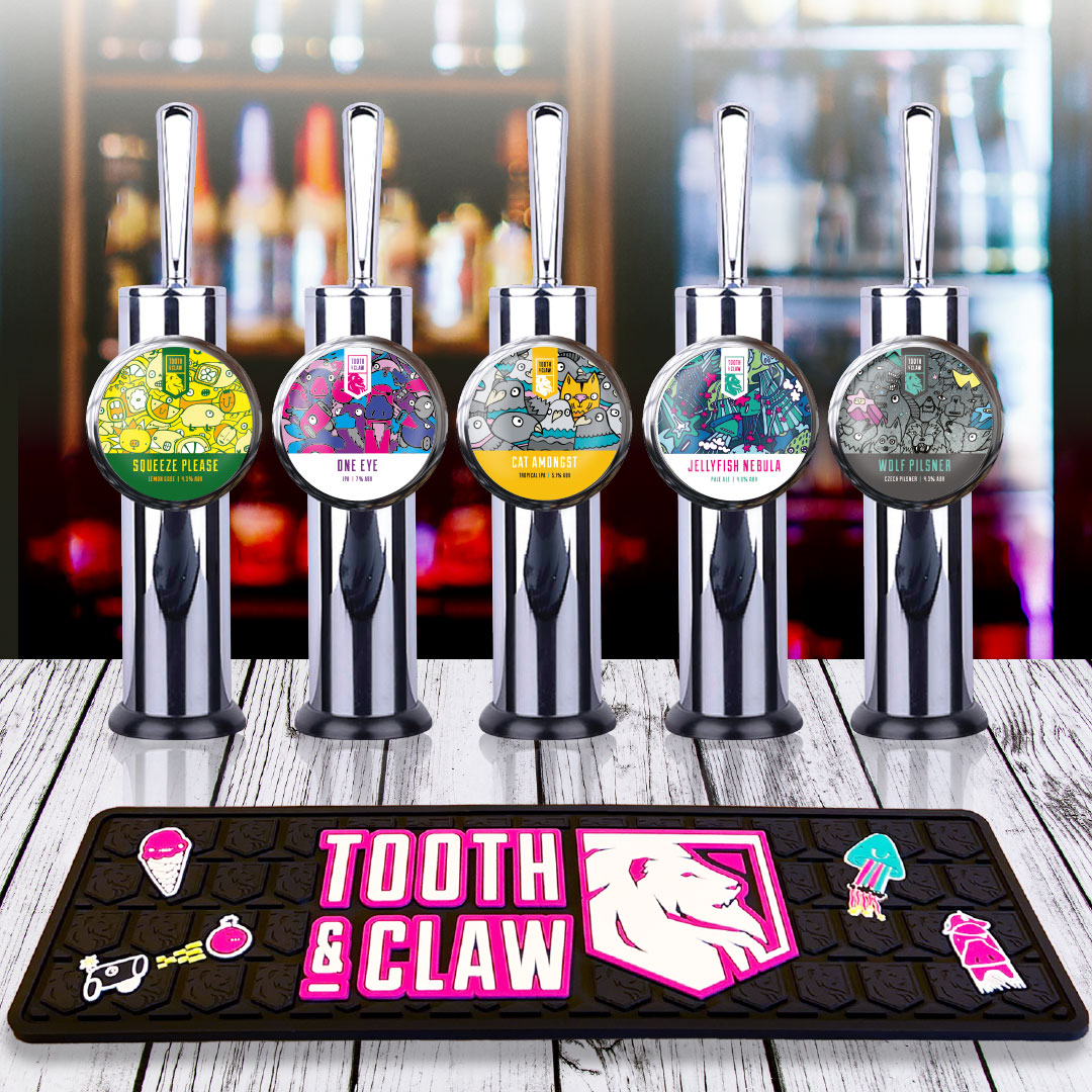 Tooth & Claw Brewing Rubber Drip Mat