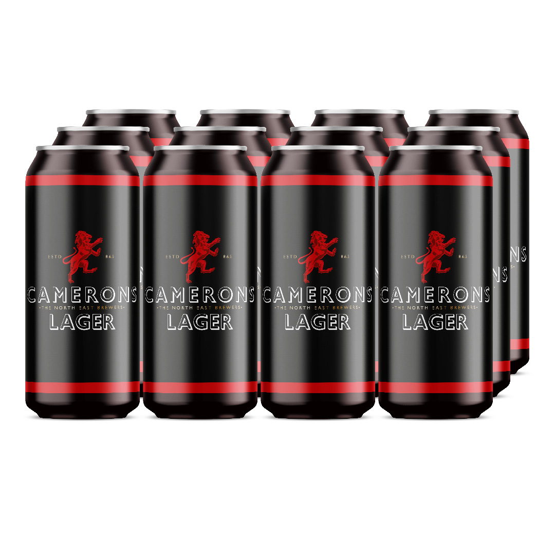 Camerons Lager Pack 12x440ml
