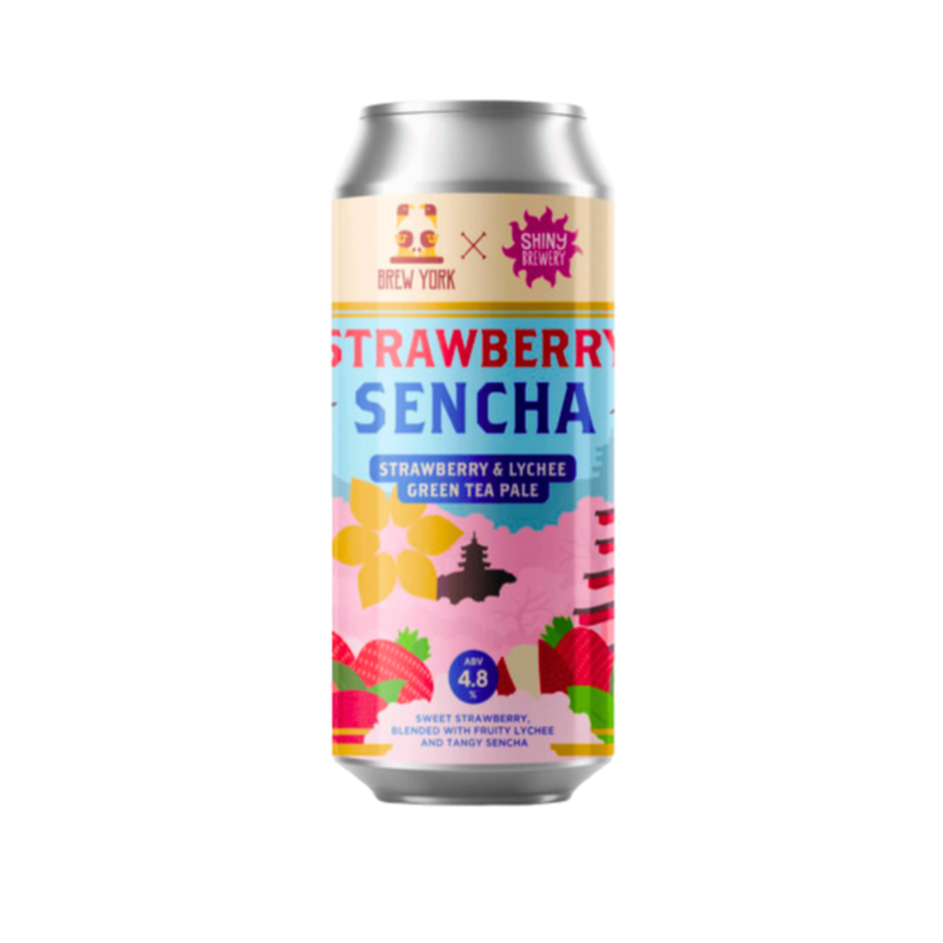 Brew York Strawberry Sencha 4.8%