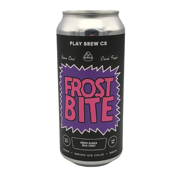 Play Brew Co // Frost Bite – Baked Alaska Cake Milk Stout