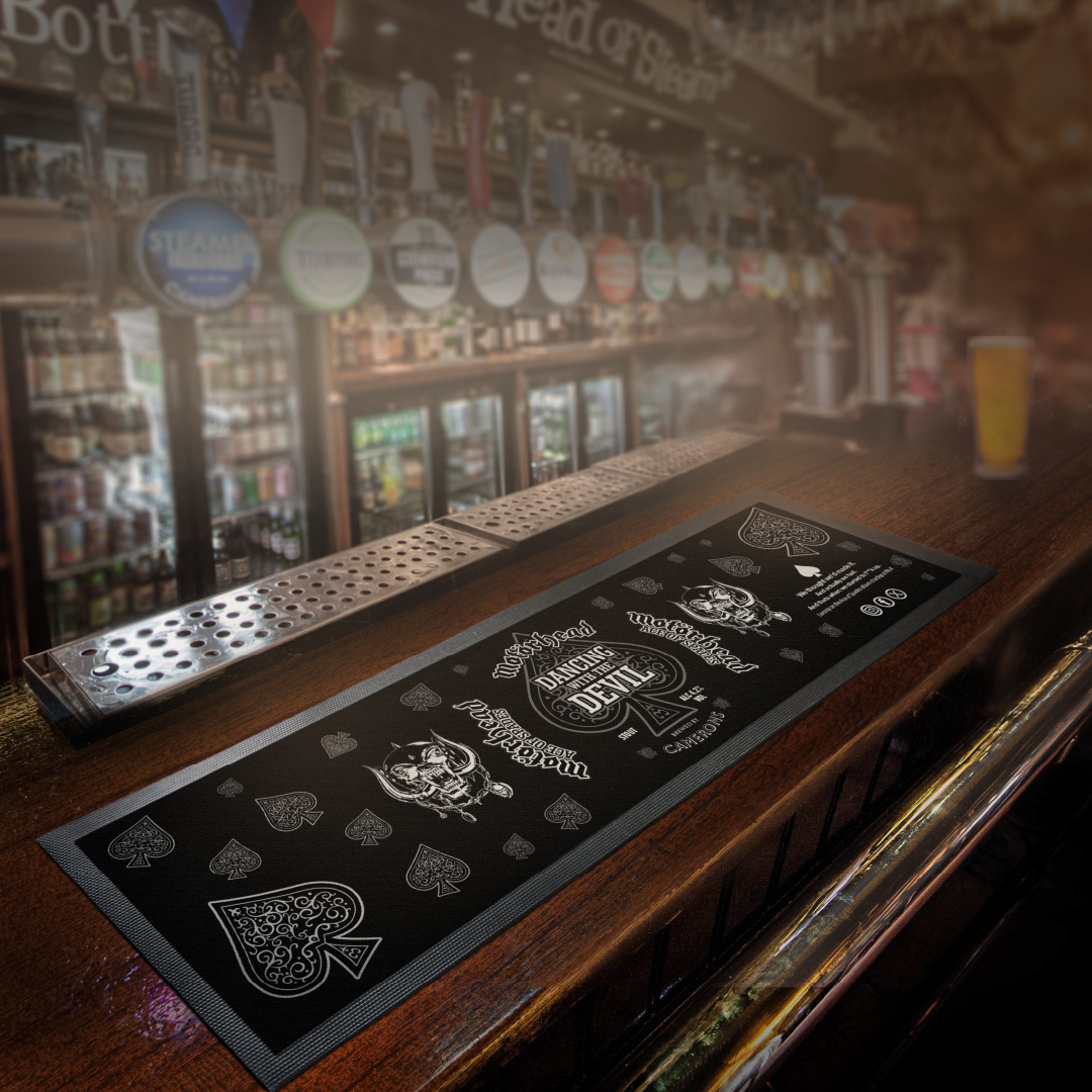 Motörhead Dancing With The Devil Large Bar Runner