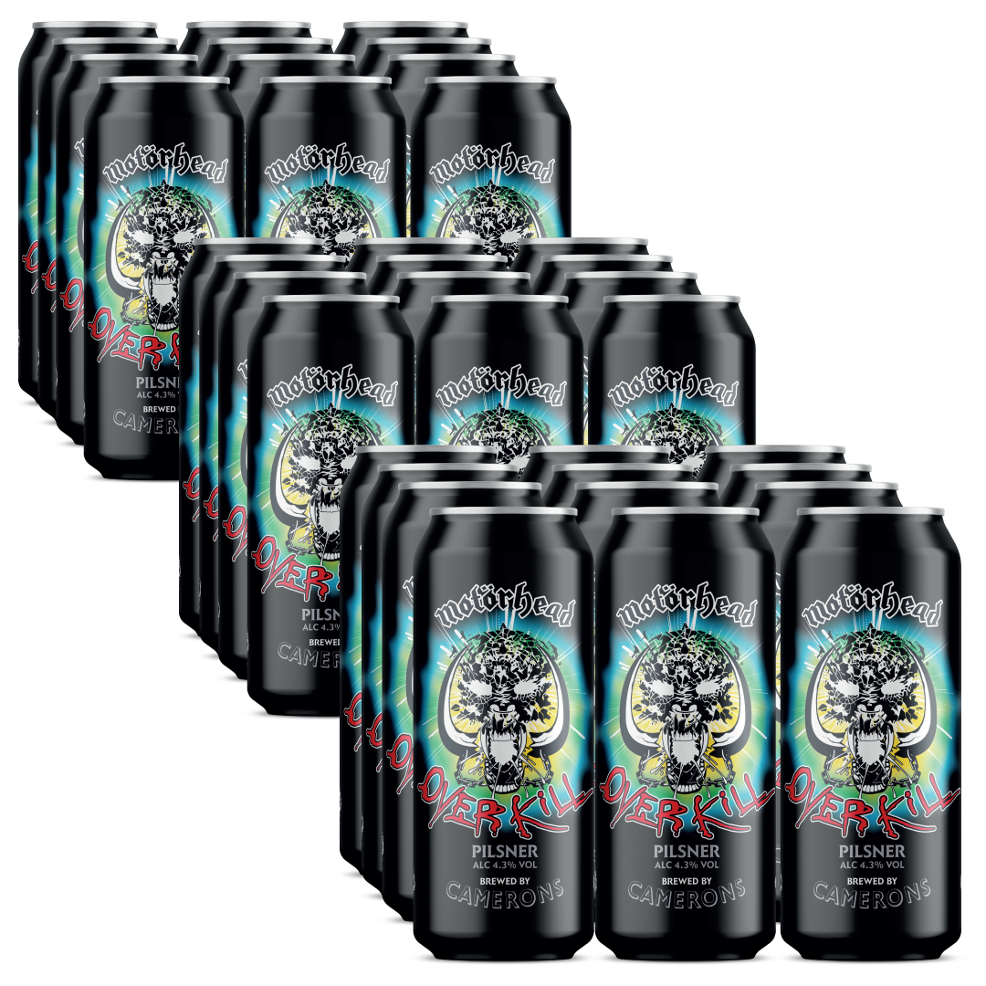 Buy 2 Cases Get 1 Case Free! Overkill Pack 12x440ml Can Case