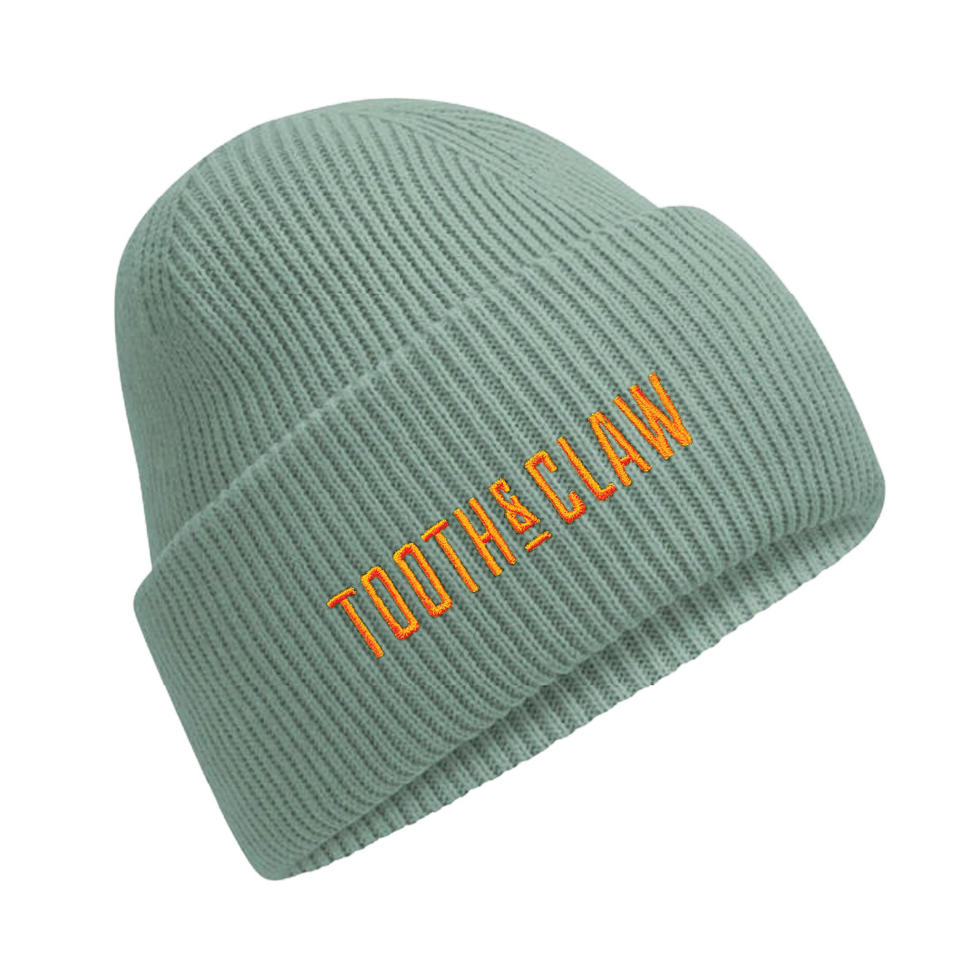 Tooth & Claw Brewing Embroidered Logo Beanie - Image 4