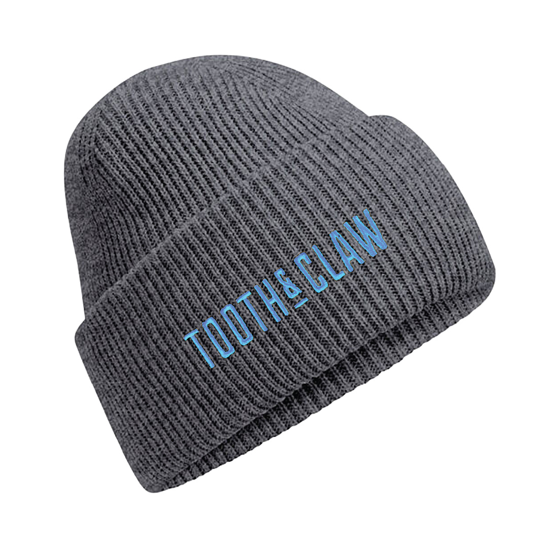Tooth & Claw Brewing Embroidered Logo Beanie - Image 5