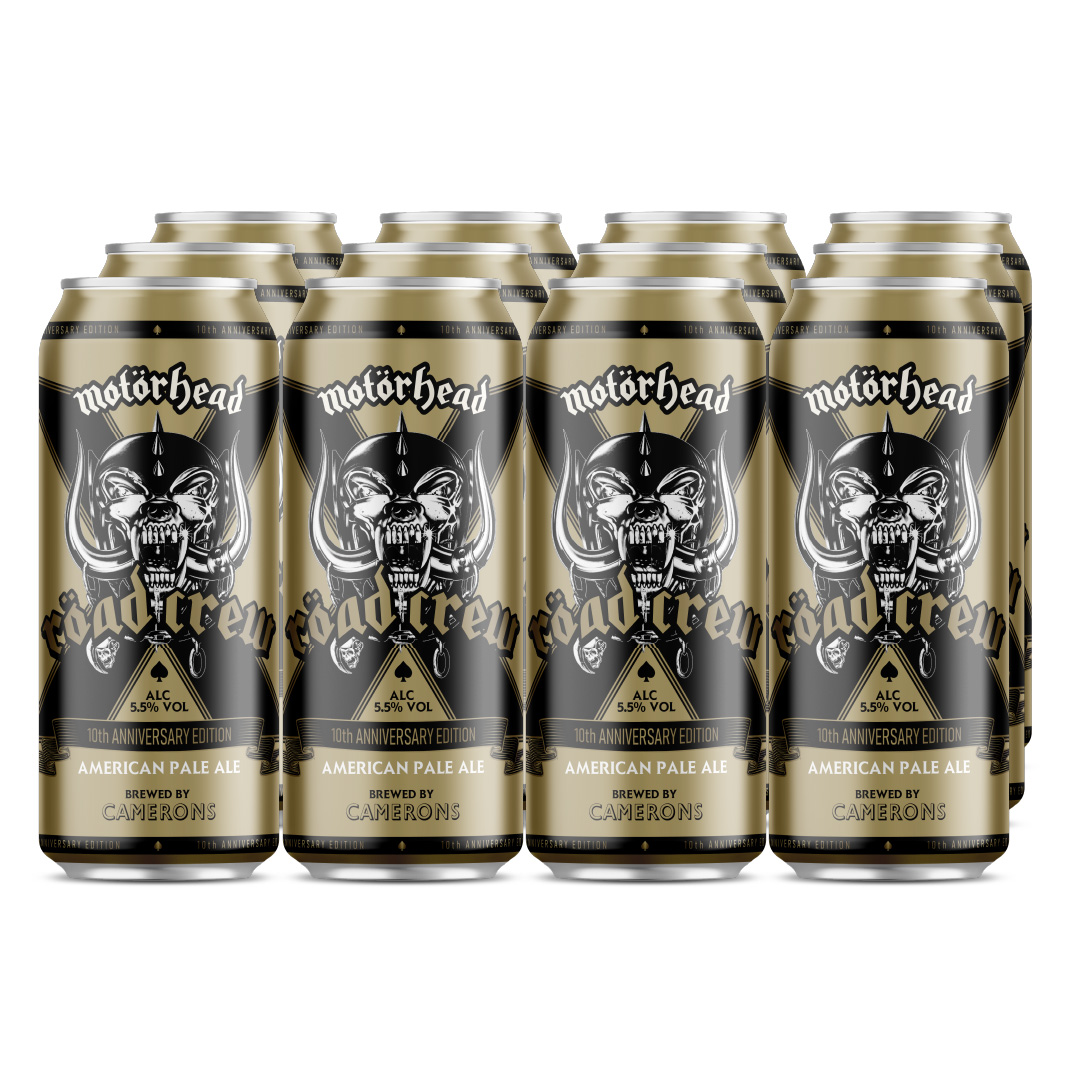 Road Crew Beer 10 Year Anniversary Pack 12x440ml Can Case **PRE-ORDER**