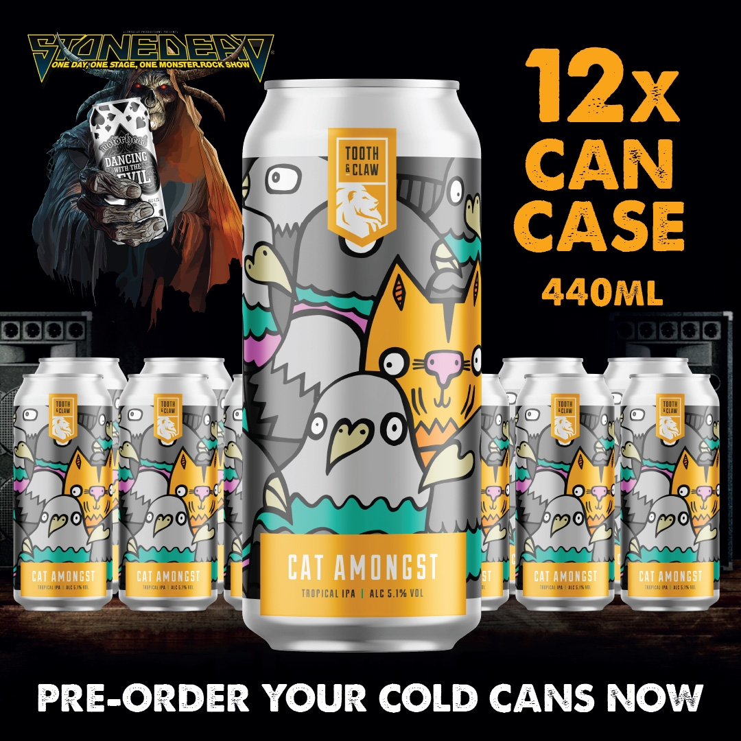 Cat Amongst Stonedead Festival Pack 12x440ml Can Case